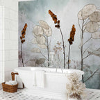 Lunaria Meadow Floral Wall Mural