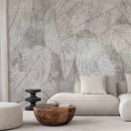 Leaf Shadow Nature Wall Mural