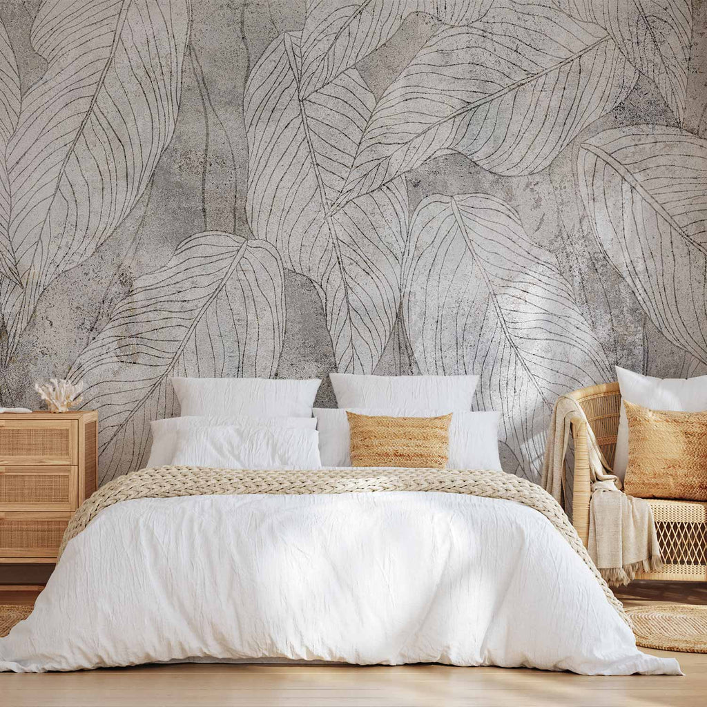 Leaf Shadow Nature Wall Mural