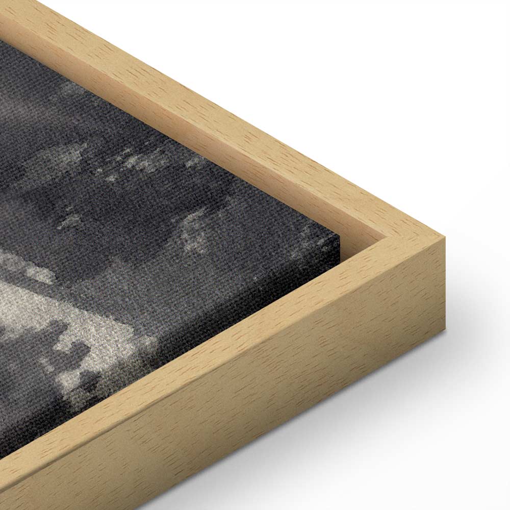 Lighted Tree Branches Nature Canvas Print