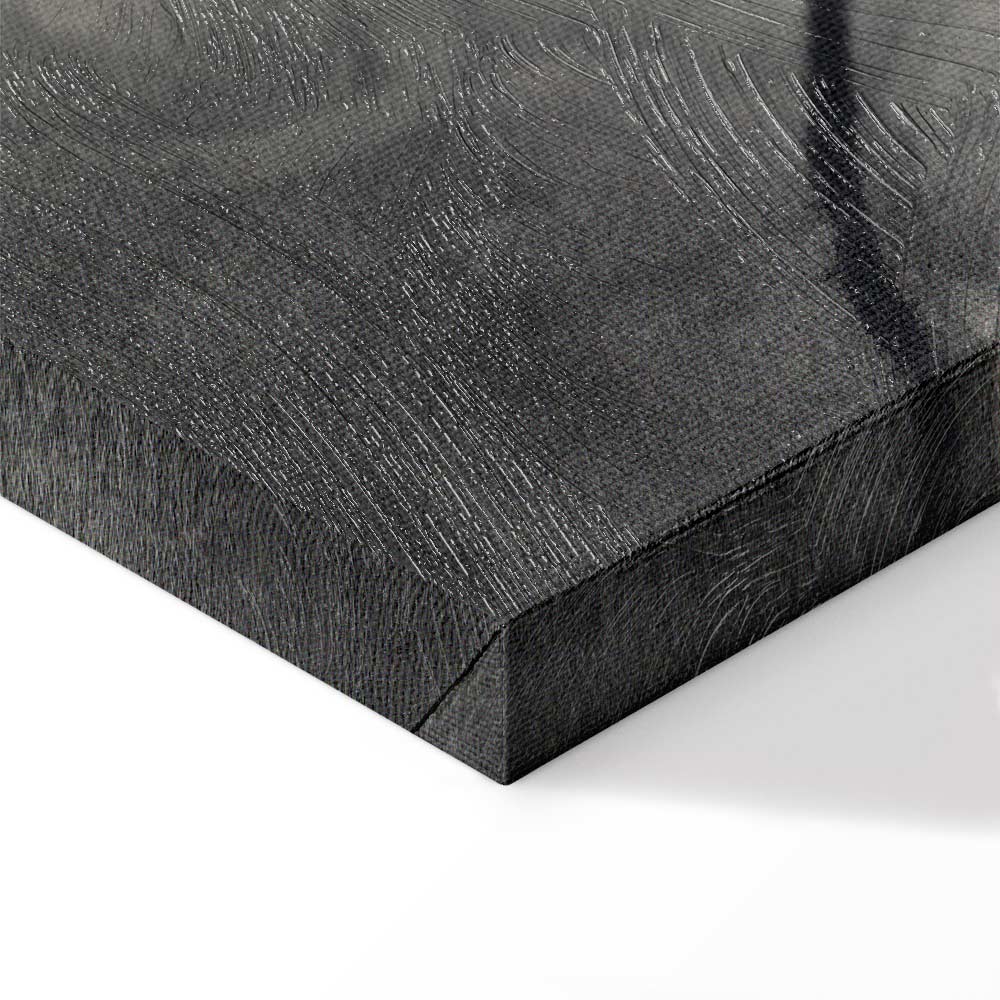 Lighted Tree Branches Nature Canvas Print