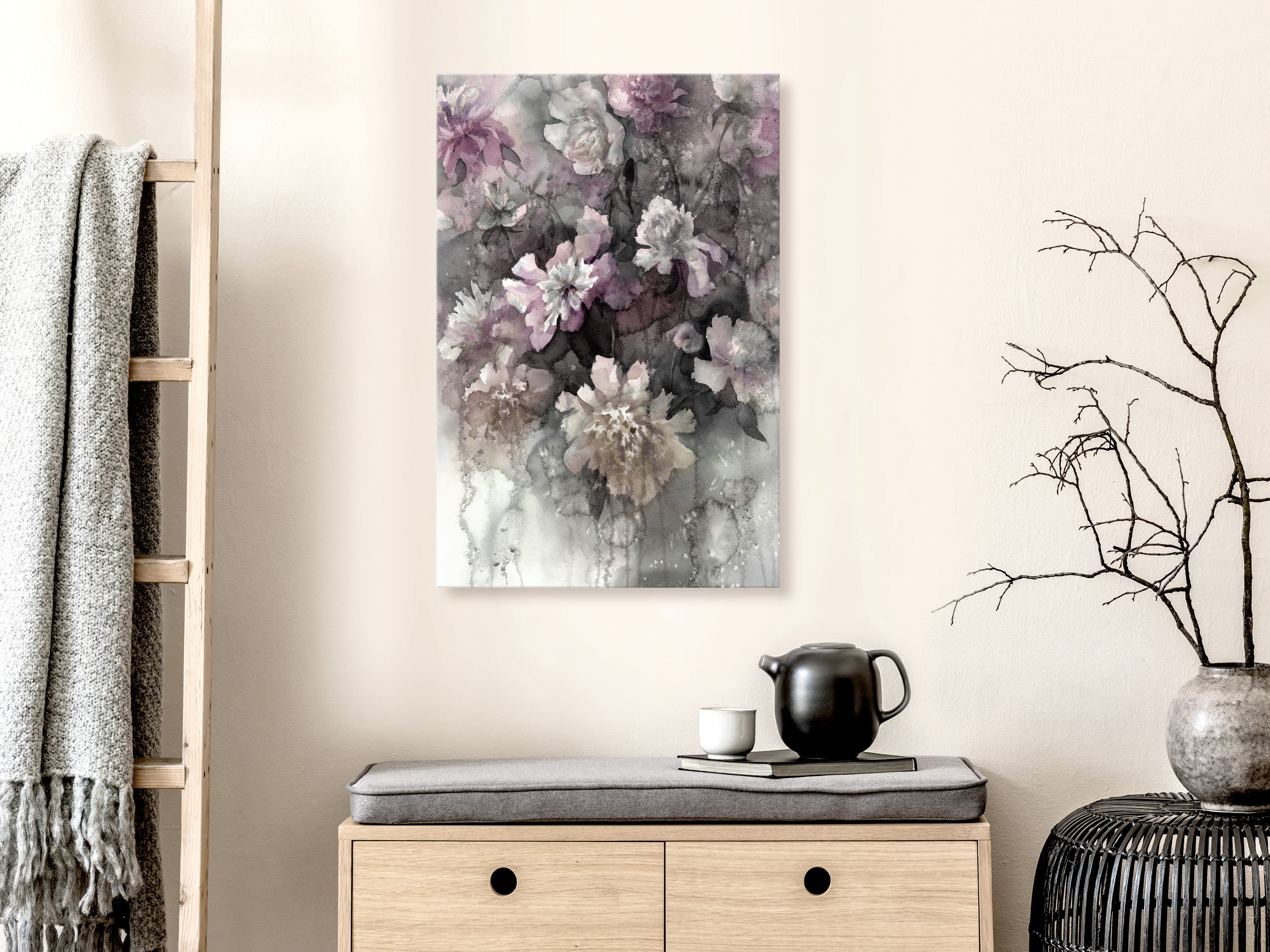 Colored Feeling Vertical Canvas Print