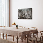 Forest Texture Trees Nature Canvas Print