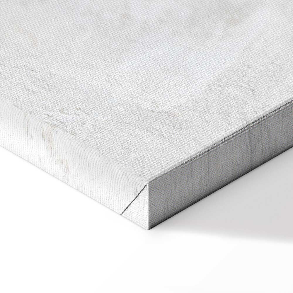 Cold Forest Trees Nature Canvas Print