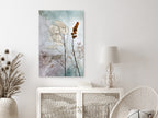 Canvas Print Foggy Lunaria Vertical 1 Part