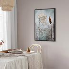 Lunaria Fruits Botanical Vertical Canvas Print