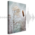 Lunaria Fruits Botanical Vertical Canvas Print