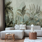 Mountain Jungle Landscape Wall Mural