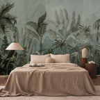 Mountain Jungle Landscape Wall Mural