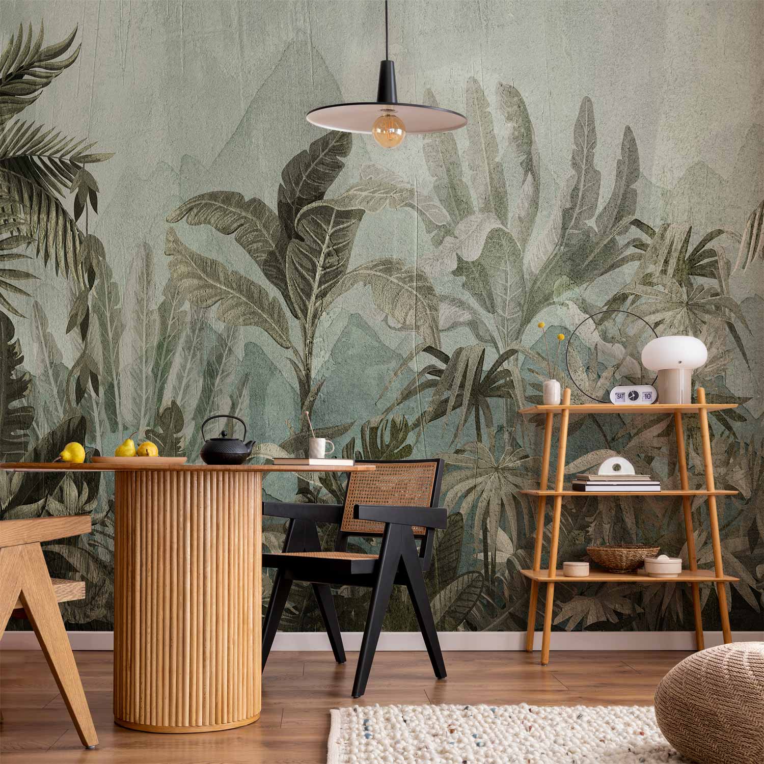Mountain Jungle Landscape Wall Mural
