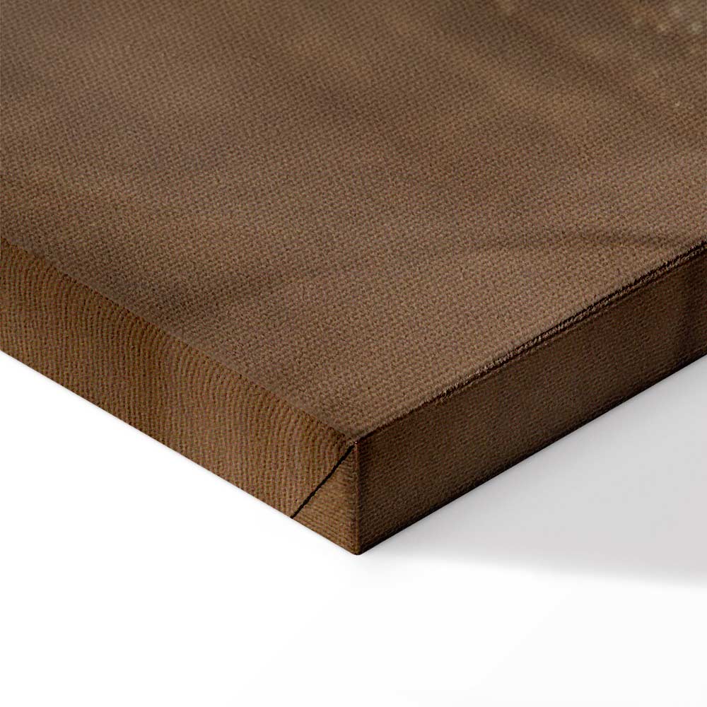 Golden Dandelions Floral Canvas Print