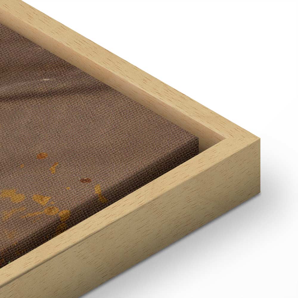 Golden Dandelions Floral Canvas Print