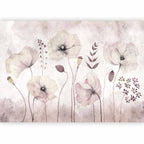Watercolour Floral Moment Wall Mural