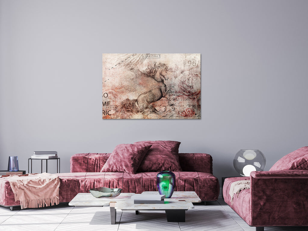 Canvas Print Wide – Artistic Vision (1 Part)