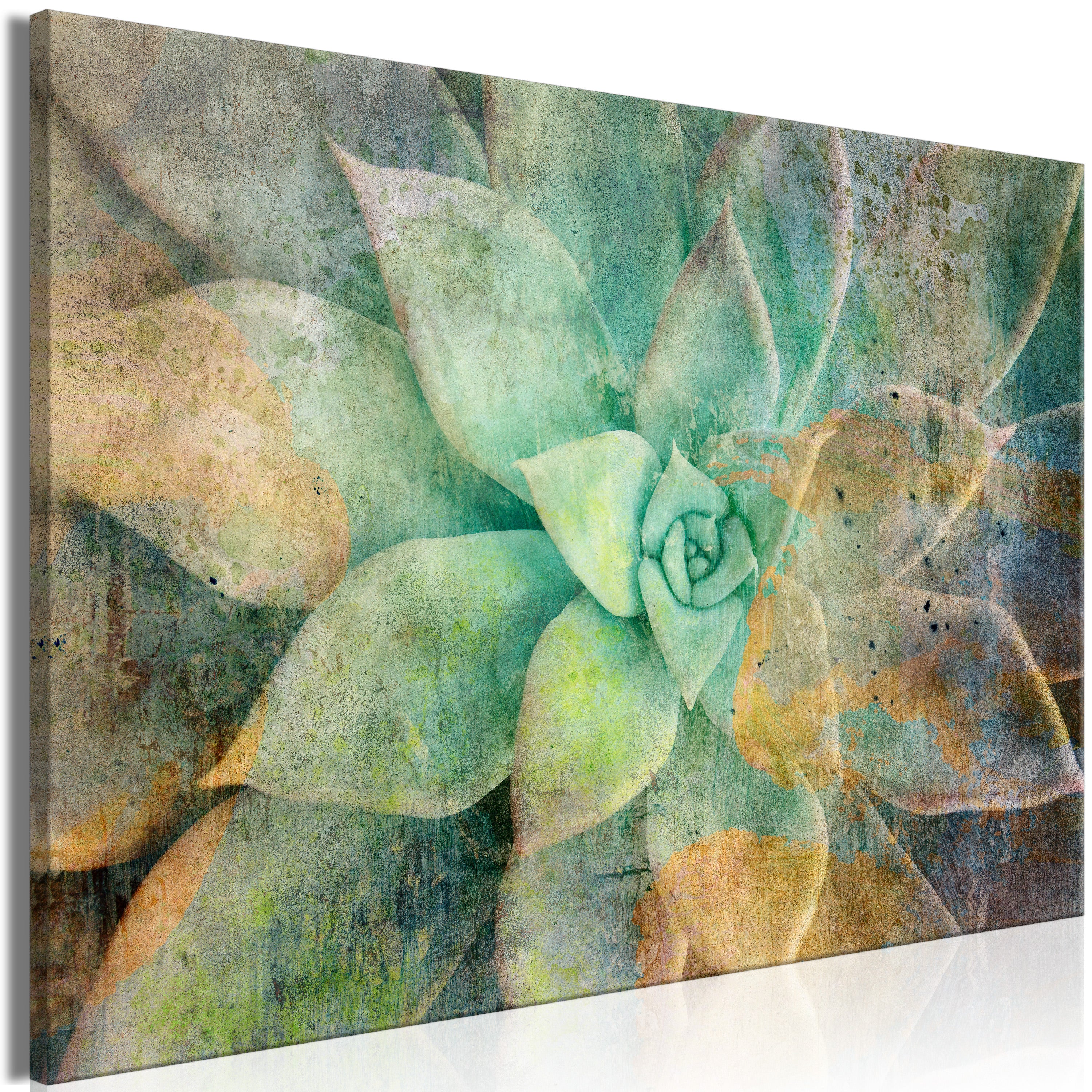 Canvas Print Blooming Tones Wide 1-Part
