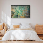 Blooming Flowers Multicolor Canvas Print