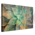 Blooming Flowers Multicolor Canvas Print