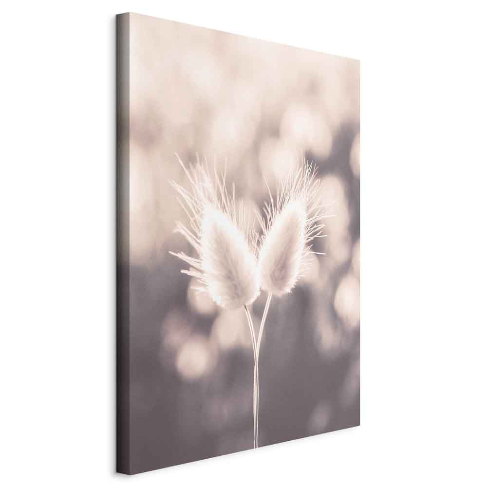Soft Floral Nature Vertical Canvas Print