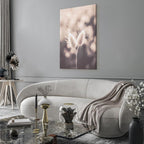 Soft Floral Nature Vertical Canvas Print