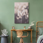 Soft Floral Nature Vertical Canvas Print