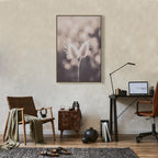 Soft Floral Nature Vertical Canvas Print