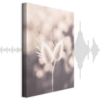 Soft Floral Nature Vertical Canvas Print