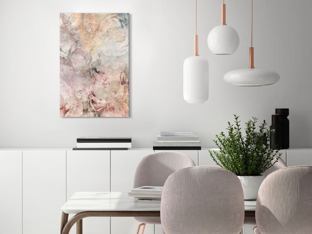 Canvas Print Nostalgic Bouquet Vertical 40x60