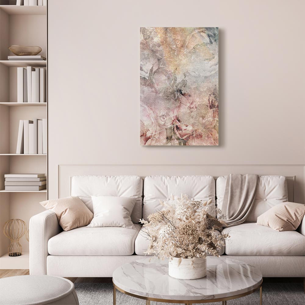 Nostalgic Bouquet Floral Canvas Print