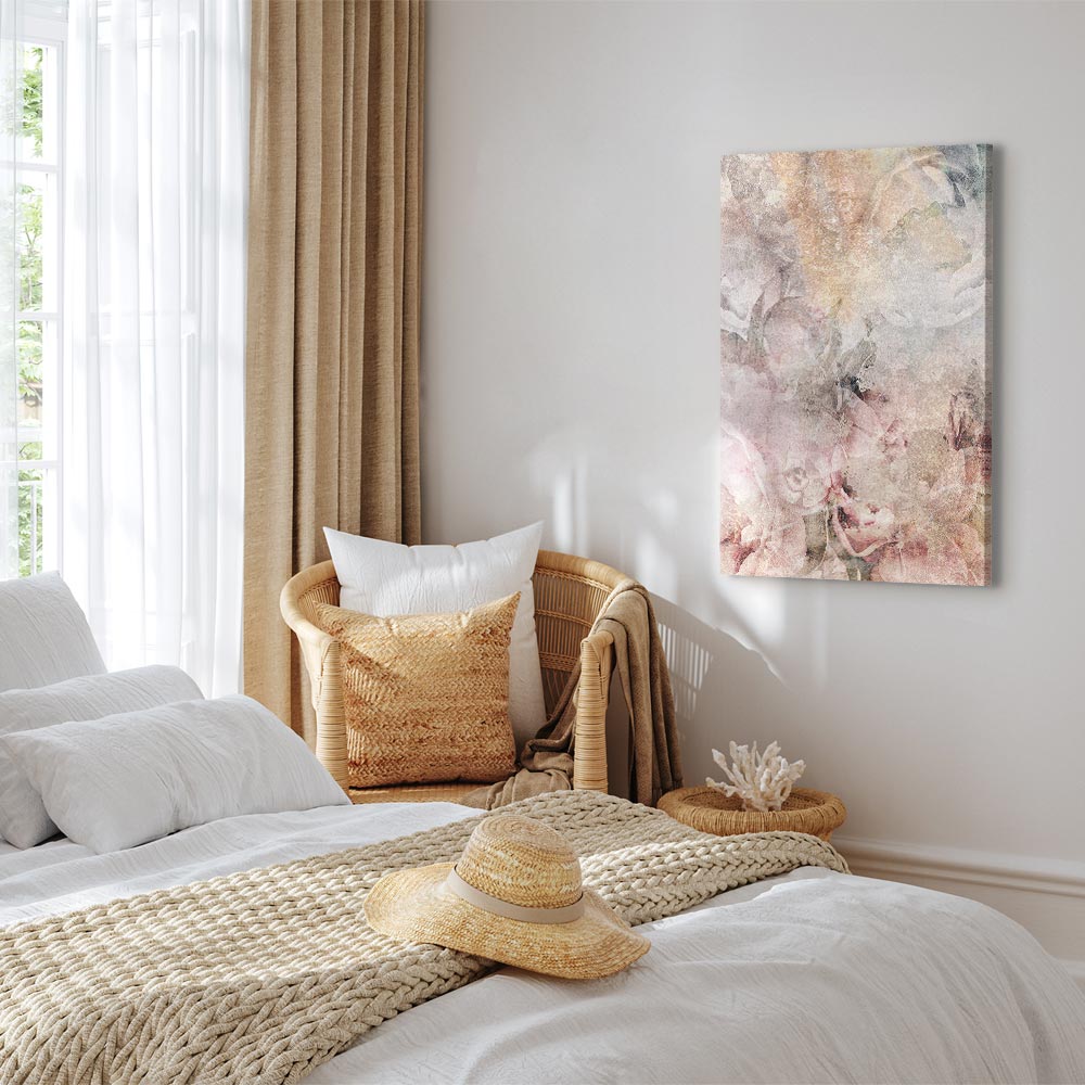 Nostalgic Bouquet Floral Canvas Print