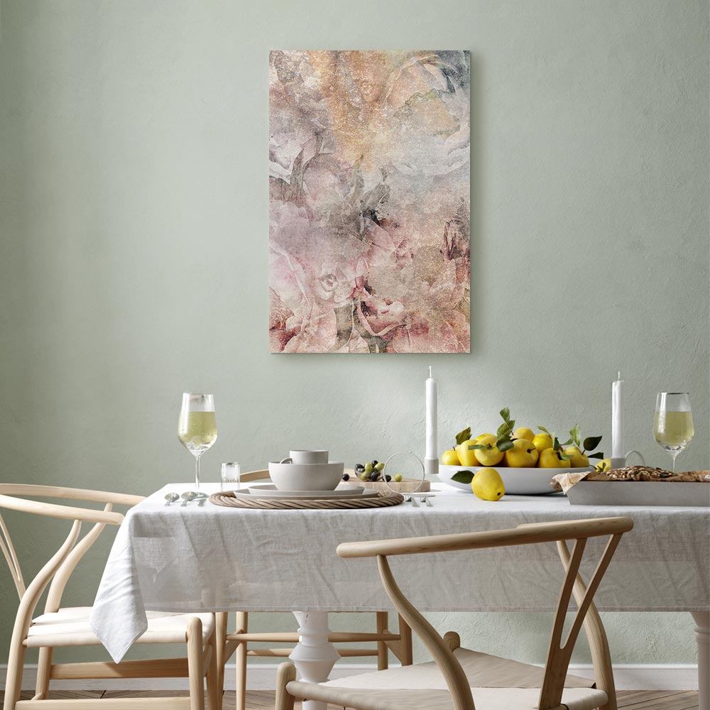 Nostalgic Bouquet Floral Canvas Print