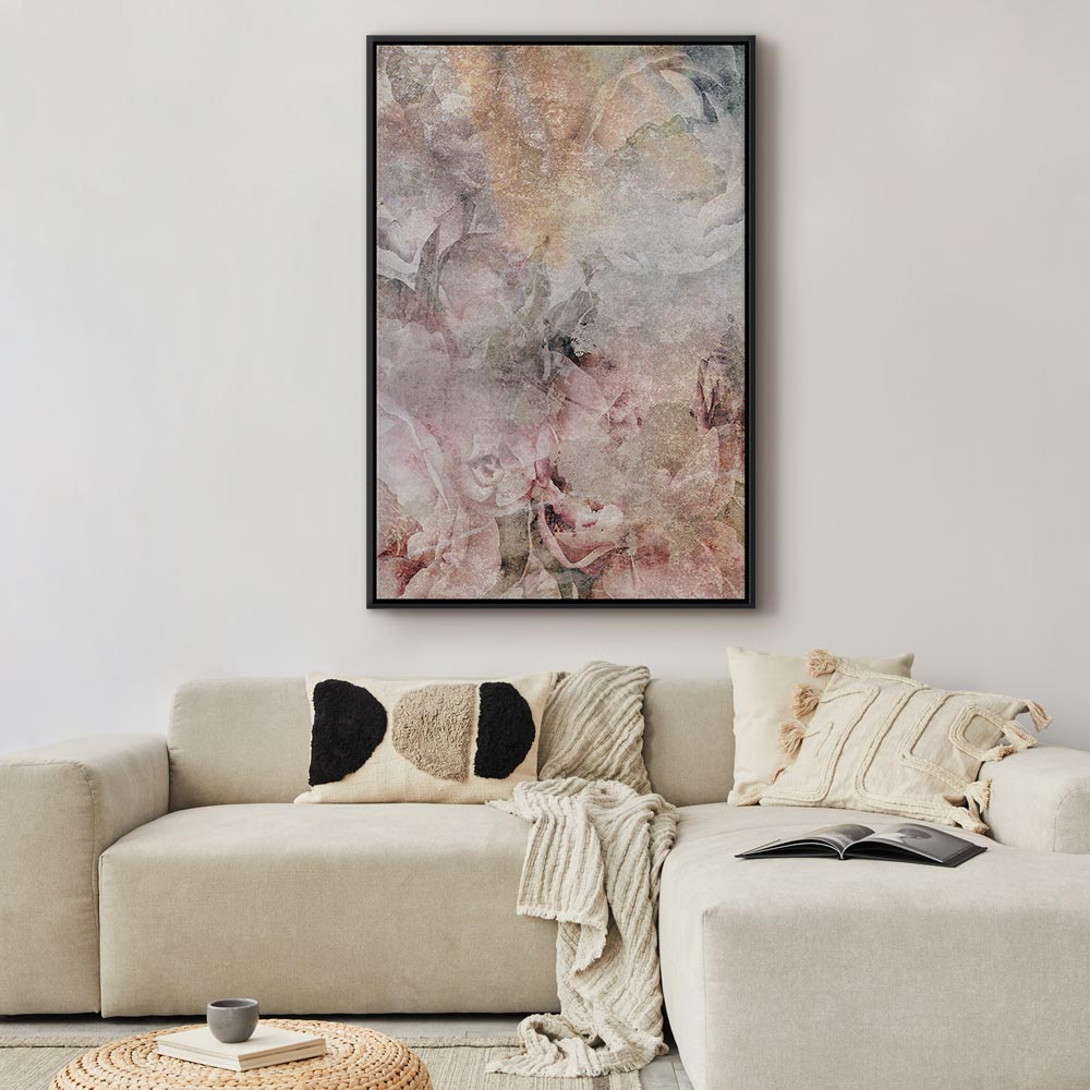 Nostalgic Bouquet Floral Canvas Print