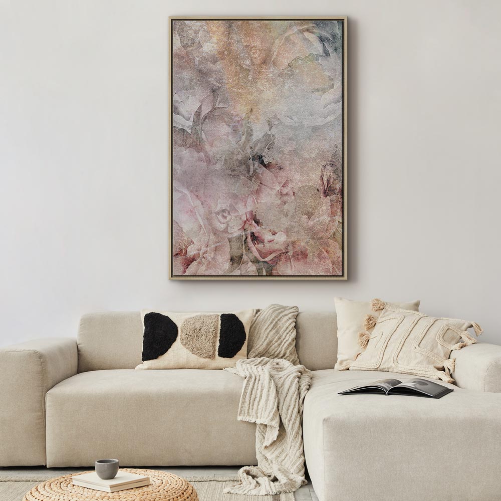 Nostalgic Bouquet Floral Canvas Print