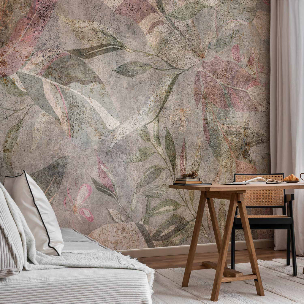 Venetian Fresco Colors Textured Wall Mural