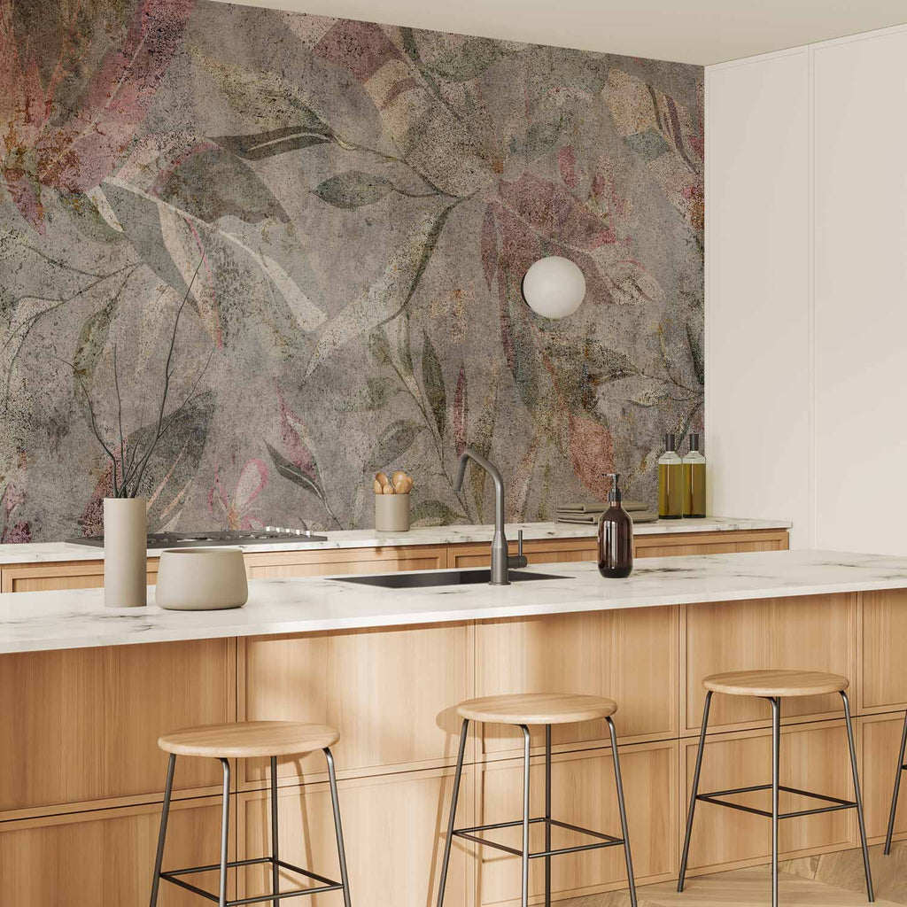 Venetian Fresco Colors Textured Wall Mural