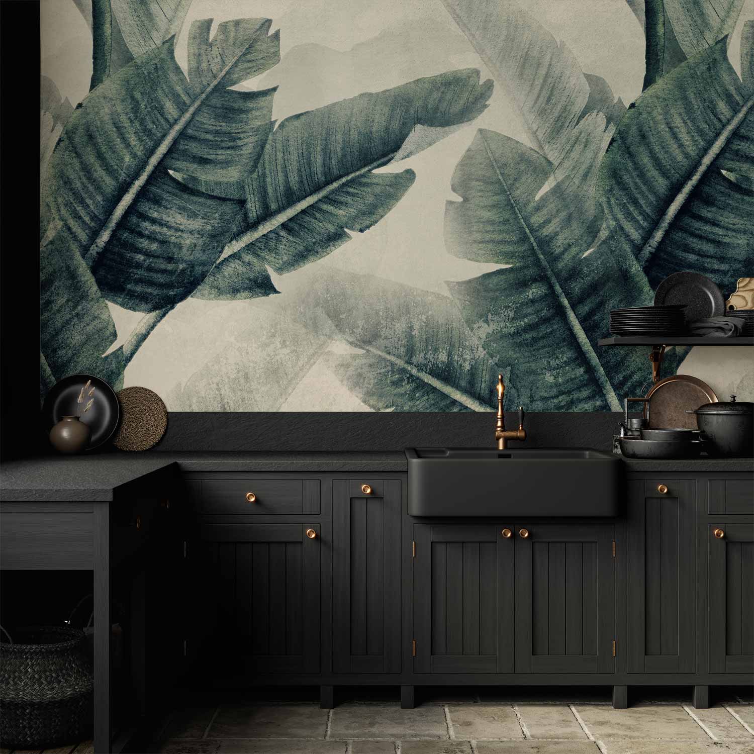 Magic Tropical Plants Nature Wall Mural