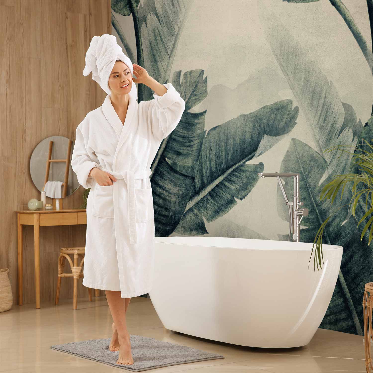 Magic Tropical Plants Nature Wall Mural