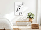 Canvas Print Winged Love Vertical
