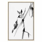 Winged Love Bird Animals Canvas Print