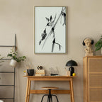 Winged Love Bird Animals Canvas Print