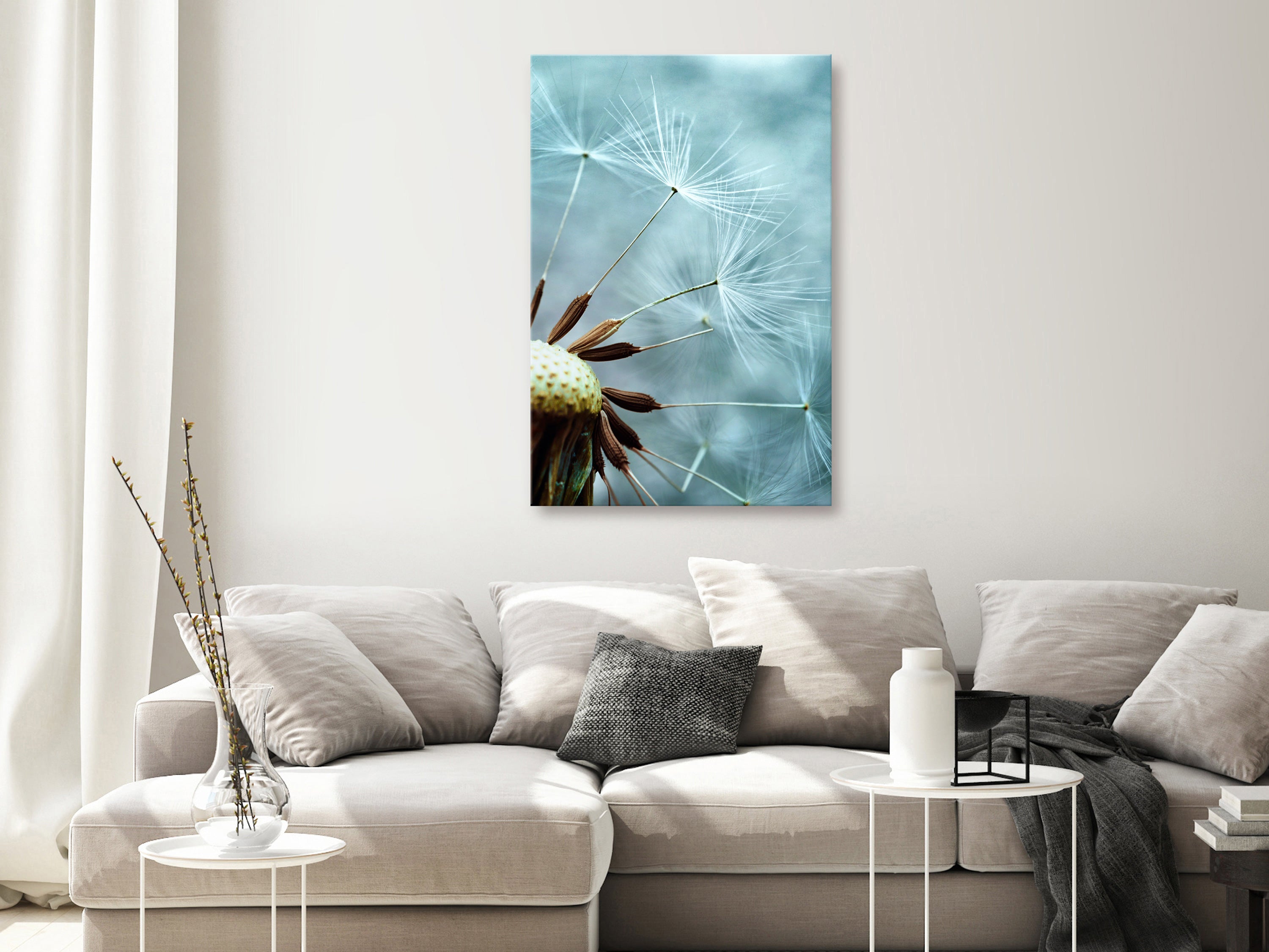 Canvas Print Elevation of Space Vertical 1 Part