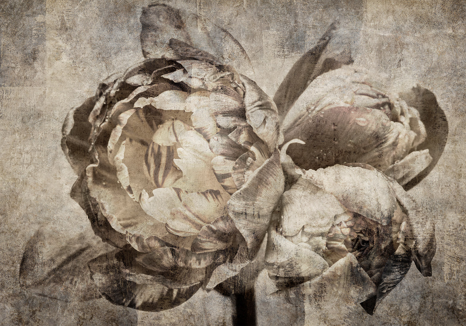 Wall Mural Industrial Bunch - Multicoloured