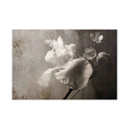 Venetian Floral Splendor Wide Canvas Print