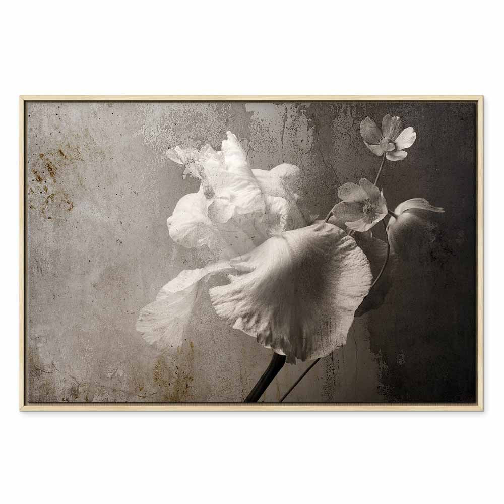 Venetian Floral Splendor Wide Canvas Print