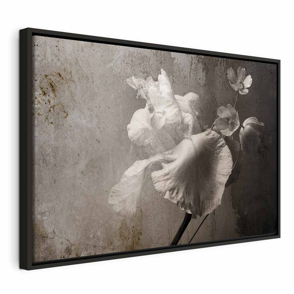 Venetian Floral Splendor Wide Canvas Print