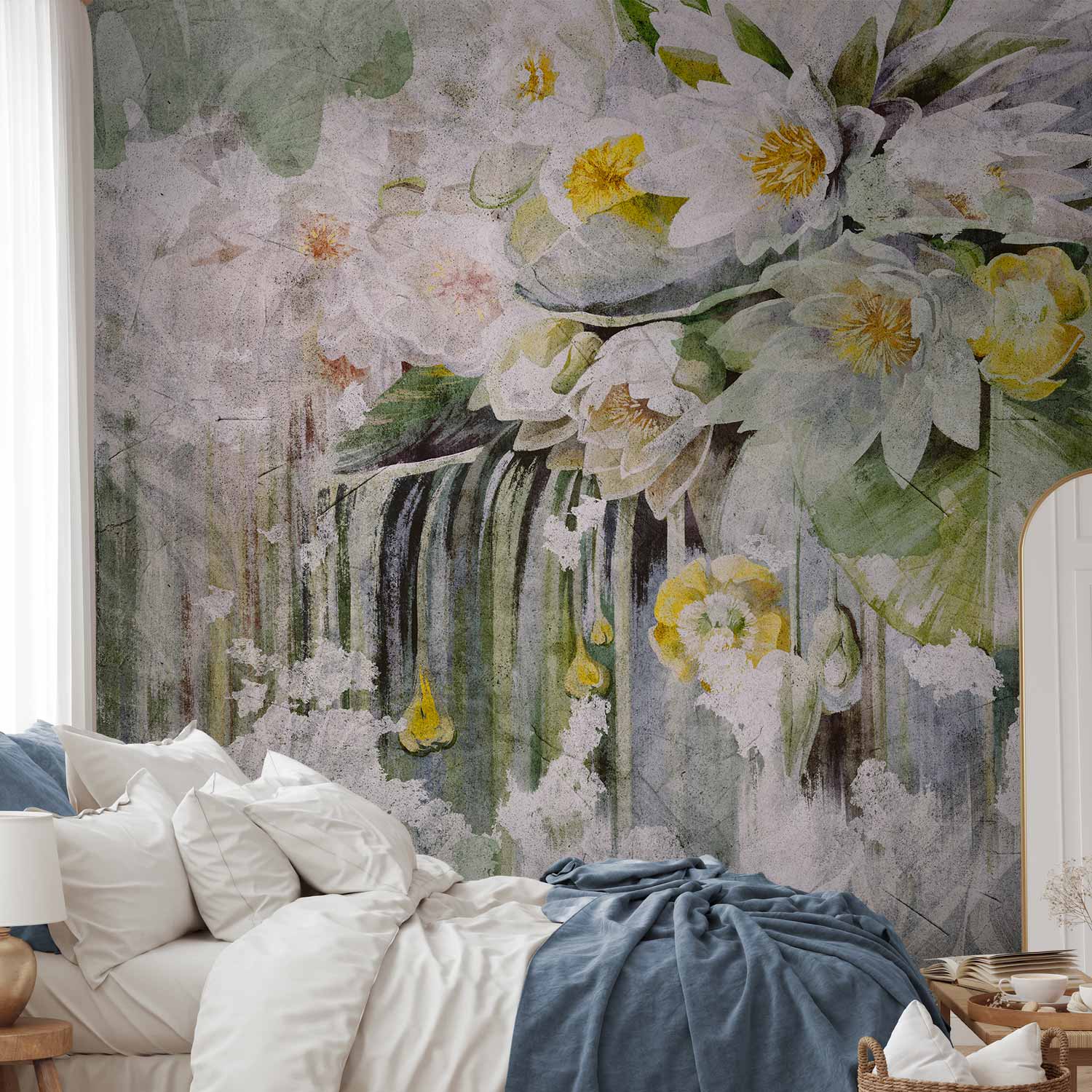 Wild Floral Moment Nature Wall Mural