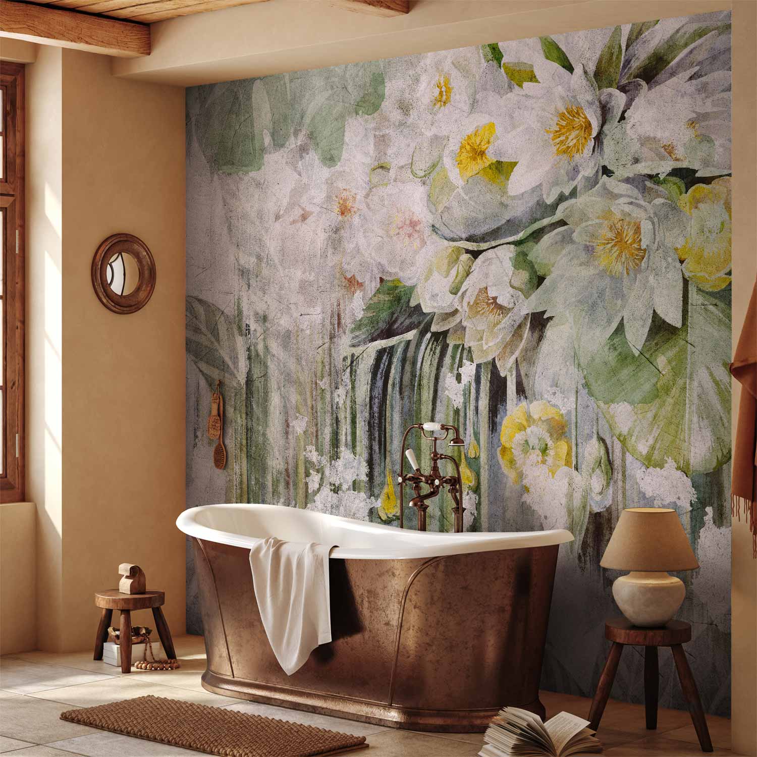 Wild Floral Moment Nature Wall Mural