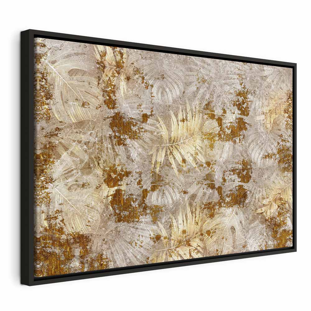 Tropical Leaves Nature Canvas Print