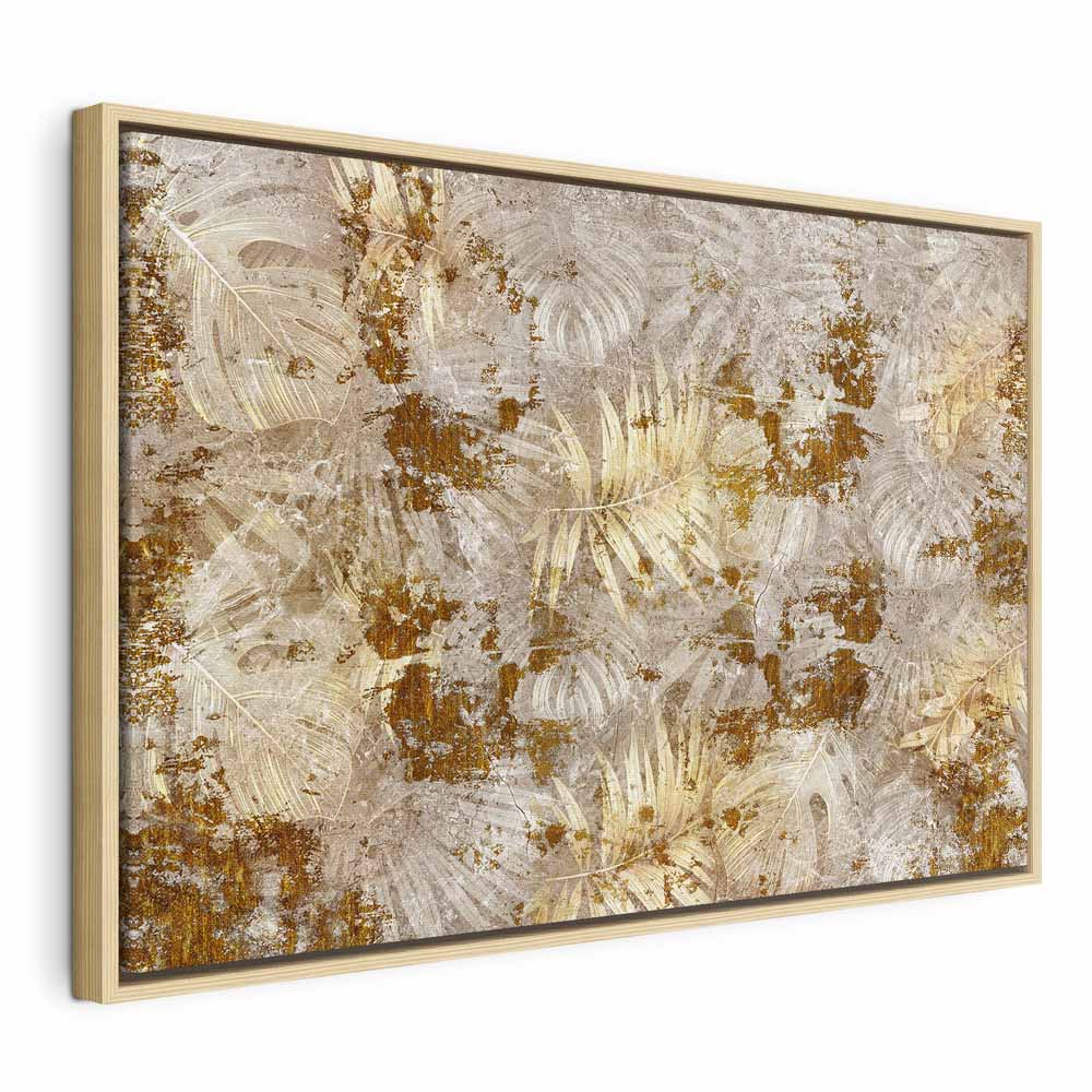 Tropical Leaves Nature Canvas Print