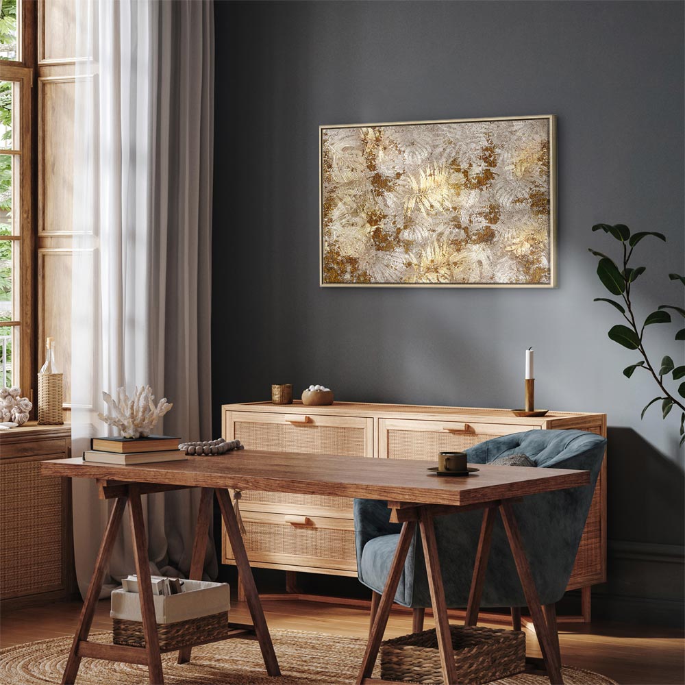 Tropical Leaves Nature Canvas Print