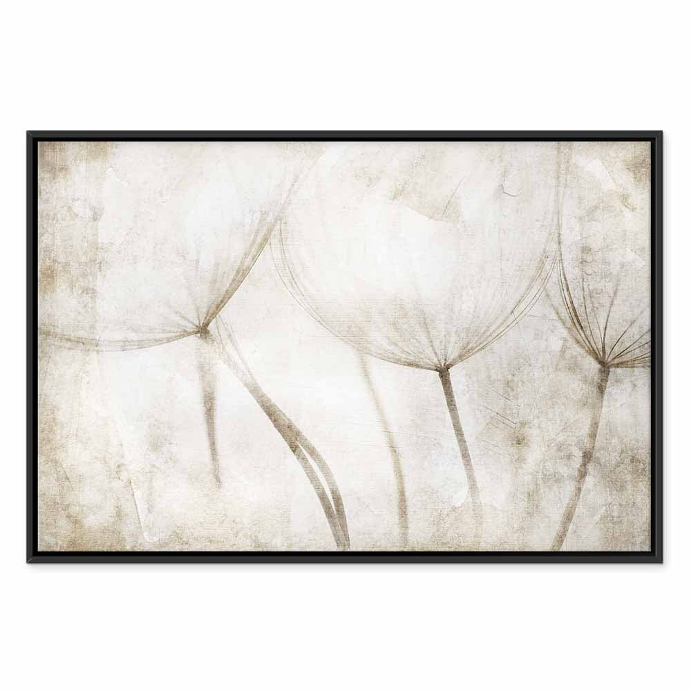 Dandelion Meadow Peaceful Canvas Print